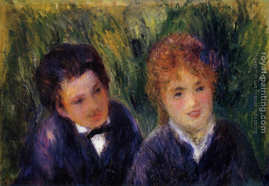 Pierre Auguste Renoir : Young Man and Young Woman